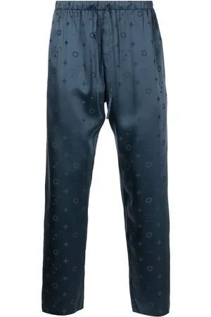 FLEUR DU MAL Pantalones de pijama de seda