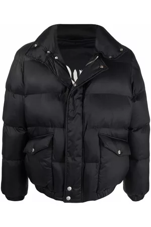 Alexander McQueen Chamarra con cuello y logo