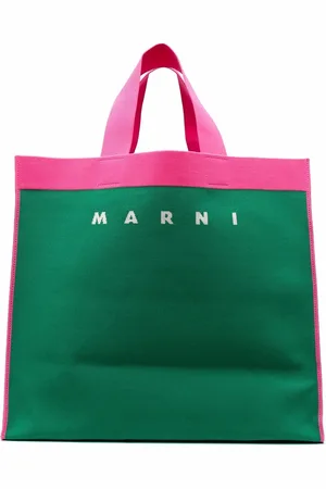 Marni Tote con logo estampado