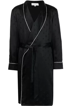 FLEUR DU MAL Bata de seda en jacquard
