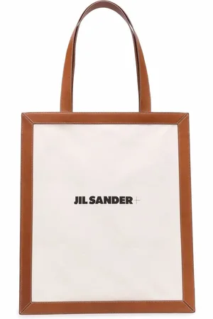 Jil Sander Tote con logo estampado