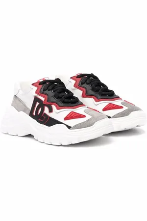 Dolce & Gabbana Tenis con paneles y logo
