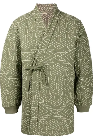 Maharishi Chamarra con diseño cruzado
