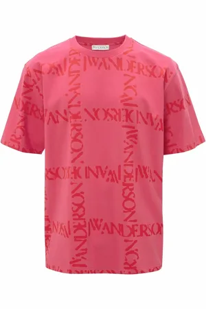 J.W.Anderson Playera con logo estampado