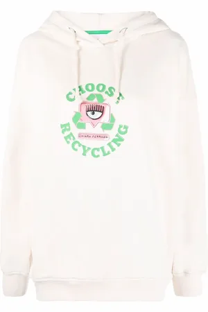 Chiara Ferragni Hoodie con motivo de ojo