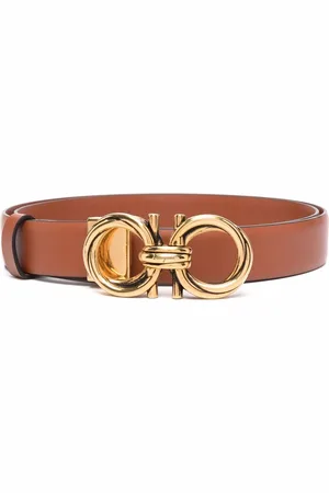 Salvatore Ferragamo Cinturón con logo y apliques