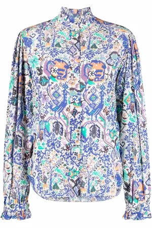 Isabel Marant Blusa con estampado abstracto