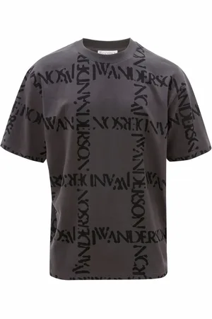 J.W.Anderson Playera con logo estampado