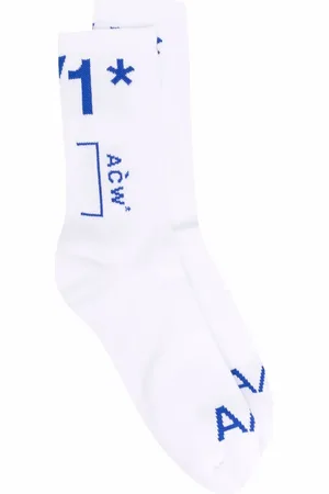A-cold-wall* Calcetines con logo en intarsia