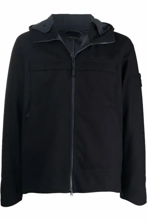 Stone Island Chamarra con parche de brújula