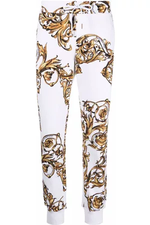 VERSACE Pants con estampado Barocco