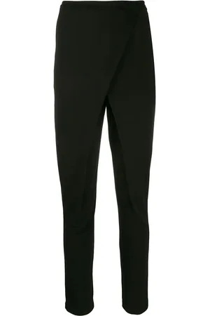 Roberto Cavalli Pantalones con diseño efecto cruzado