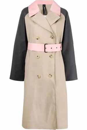 MACKINTOSH Gabardina Ava con doble botonadura