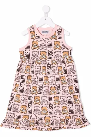 Moschino Vestido con motivo Teddy Bear