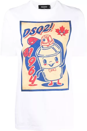 Dsquared2 Playera con logo estampado