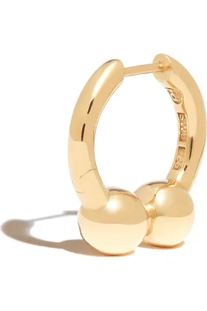 ALL BLUES Arete bañado en oro vermeil