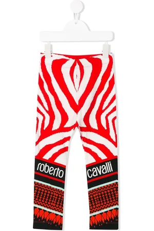 Roberto Cavalli Leggins con estampado Zebra Foulard