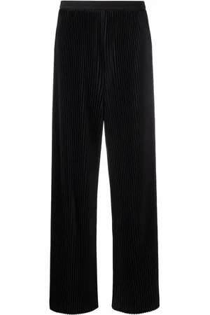 Fabiana Filippi Pantalones plisados con diseño recto