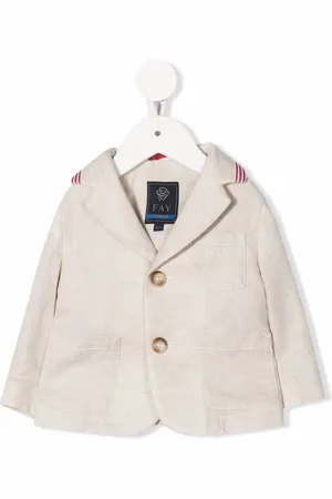 FAY Blazer con logo bordado