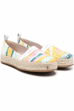 PUCCI Junior Alpargatas con motivo Onde