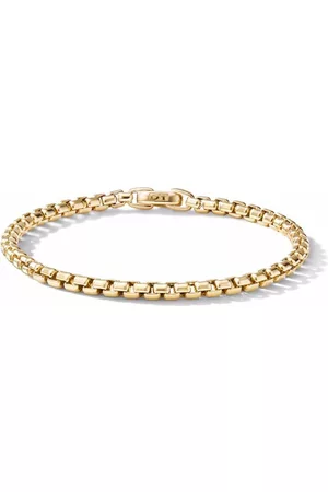 David Yurman Pulsera de cadena DY Bel Aire Color en oro amarillo de 14kt de 4mm