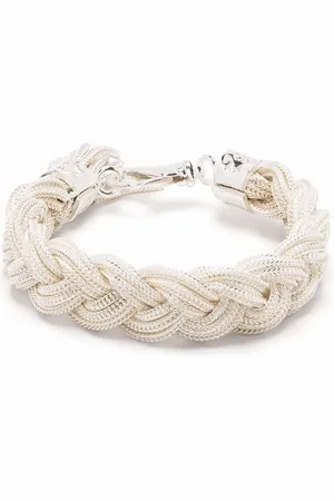 EMANUELE BICOCCHI Pulsera plana trenzada