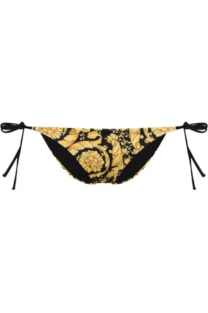 VERSACE Bikini bottom con estampado Barocco