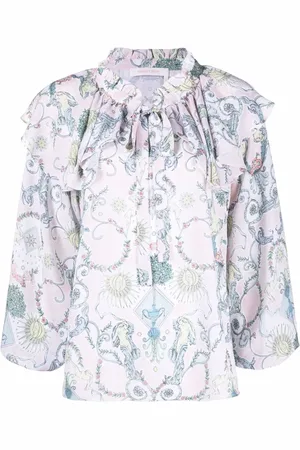See by Chloé Blusa con estampado barroco