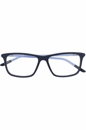 Nike Lentes con armazón cuadrada en contraste