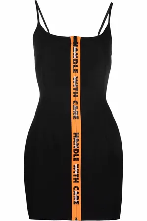 Heron Preston Vestido corto con cierre