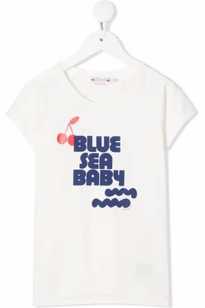 BONPOINT Playera con eslogan estampado