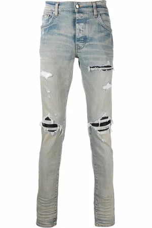 AMIRI Skinny jeans MX1 con efecto envejecido