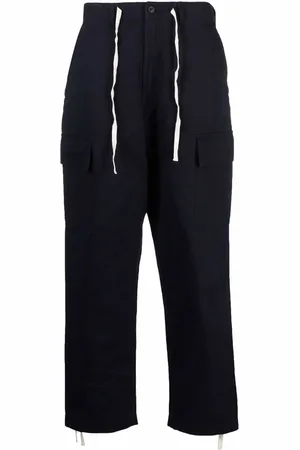 Universal Works Pantalones rectos con cordón