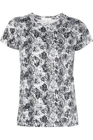 RAG&BONE Playera con motivo de piel de serpiente