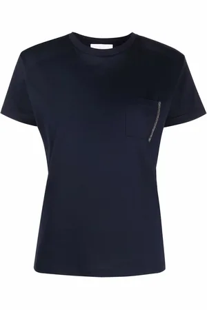 Fabiana Filippi Playera con detalle de cuentas