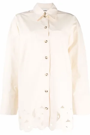 Nanushka Camisa con perforaciones