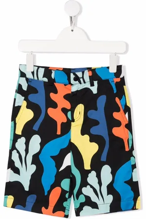 Stella McCartney Shorts con diseño color block
