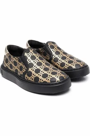 Balmain Tenis slip-on con monograma