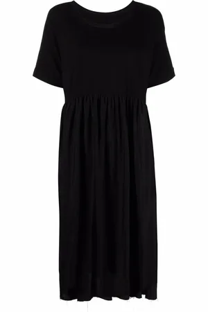 UMA WANG Vestido con dobladillo sin rematar