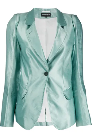 ANN DEMEULEMEESTER Blazer ajustado con botón