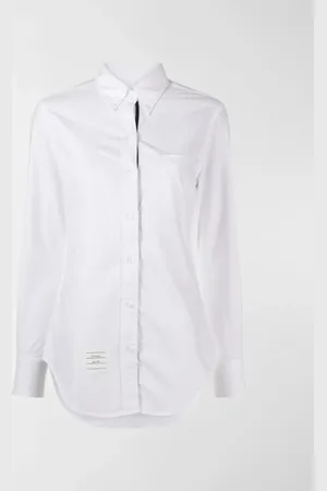 Thom Browne Camisa con parche del logo