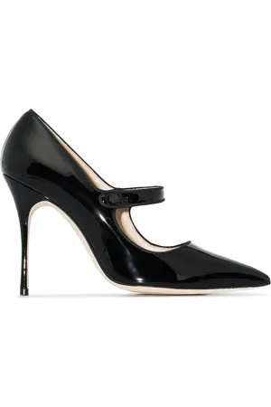Manolo Blahnik Zapatillas Campari con tacón de 105mm