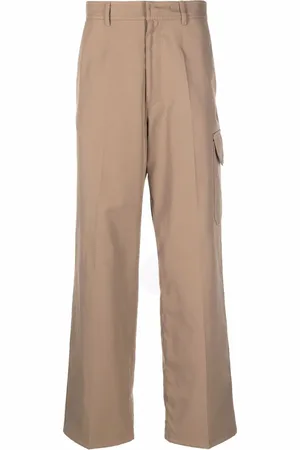 VALENTINO GARAVANI Pantalones chino con bolsillo de parche