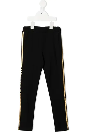 Balmain Leggins con franjas del logo