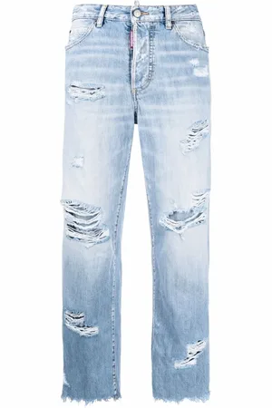 Dsquared2 Jeans rectos con efecto envejecido
