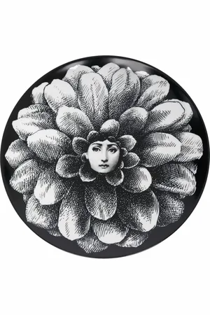FORNASETTI Plato de porcelana decorativo