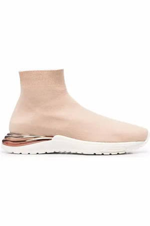 Salvatore Ferragamo Tenis con detalle metalizado