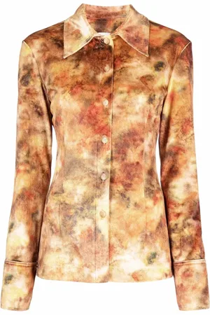 Nanushka Camisa con estampado abstracto