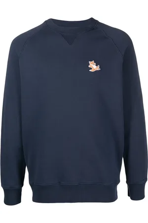 Maison Kitsuné Sudadera con logo bordado
