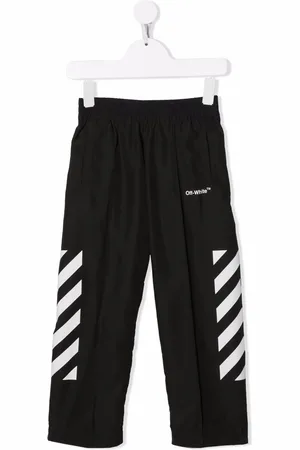 OFF-WHITE Pantalones con motivo Diag